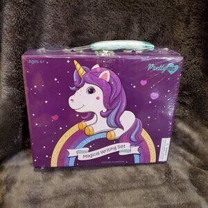 PrettyMe Unicorn Stationery Set for Kids -Magical Writing Set Ages 6+